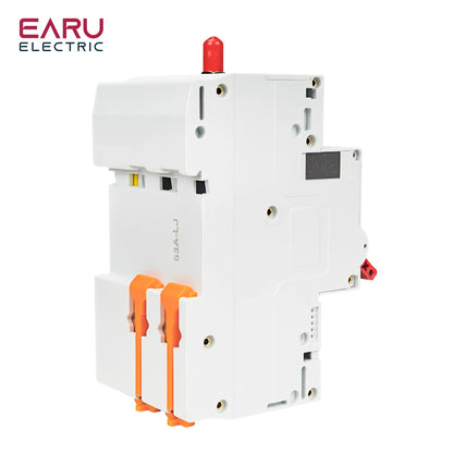Disjoncteur WiFi intelligent Tuya RS485 avec compteur de fuite MCB RCBO AC230V, disjoncteur télécommandé avec protection contre les fuites