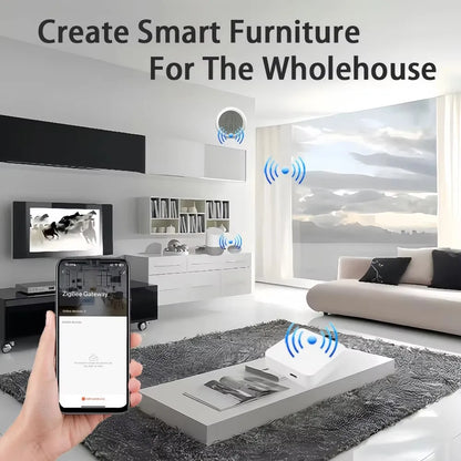 Tuya ZigBee 3.0 Gateway Hub Hogar Inteligente Puente Inalámbrico Smart Life APP Control Remoto Dispositivo de Automatización Compatible con Alexa Google