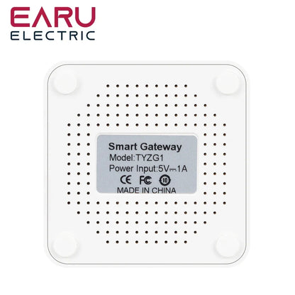 Tuya ZigBee 3.0 Gateway Hub Hogar Inteligente Puente Inalámbrico Smart Life APP Control Remoto Dispositivo de Automatización Compatible con Alexa Google