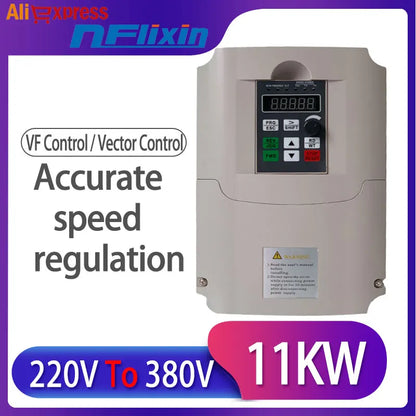 Single-phase 220V to three-phase 380V frequency converter 0.75kW/1.5kW/2.2kW for motor