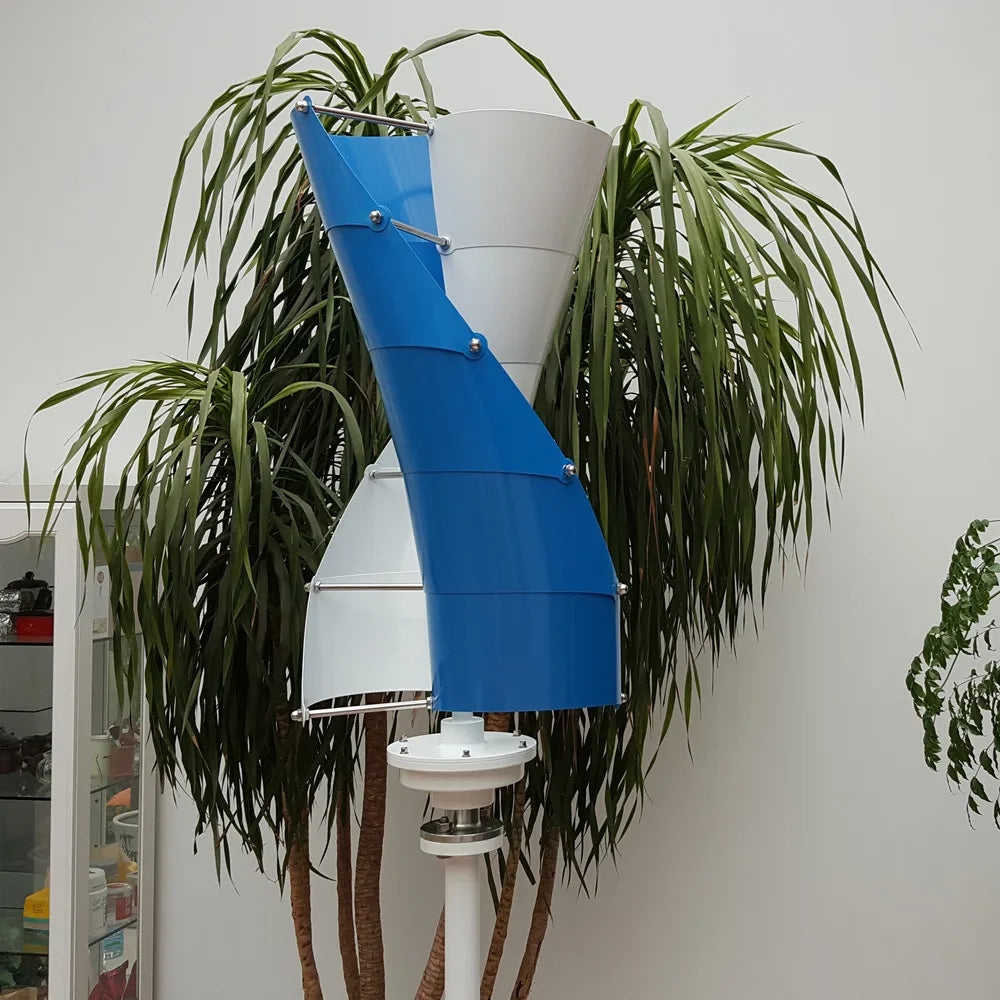 Vertical Axis Wind Turbine Generator 4000W 5000W Windmill Alternative 12V 24V 48V Low RPM For Home Farm Use by 54 Energy - Renewable Energy Store