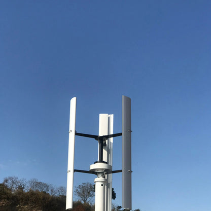 Vertical Axis Wind Turbine Generator Kit 10000W 220V/380V With Hybrid Controller Windmill For Home Yacht Farm by 54 Energy - Renewable Energy Store