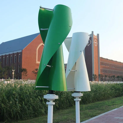1000W 2000W 3000W Vertical Wind Turbine Generator 3 Phase 12V 24V 48V 96V Upright Coreless Wind Turbine Generator for Home - 54 Energy - Renewable Energy Store