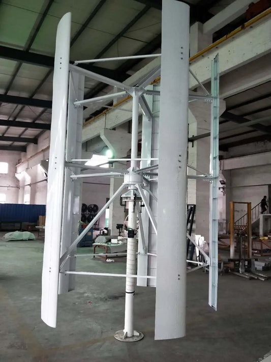 CE APPROVED 1kw 2kw 3kw 5kw 10kw vertical wind turbine 24v 48v 96v 120v 3 phase 3 blades home use with maglev generator by 54 Energy - Renewable Energy Store