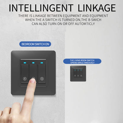 WiFi Timer Curtain Switch Controller for Roller Shutter Electric Motor TUYA Smart Life Smart Home Automation Google Home Alexa by 54 Energy - Renewable Energy Store