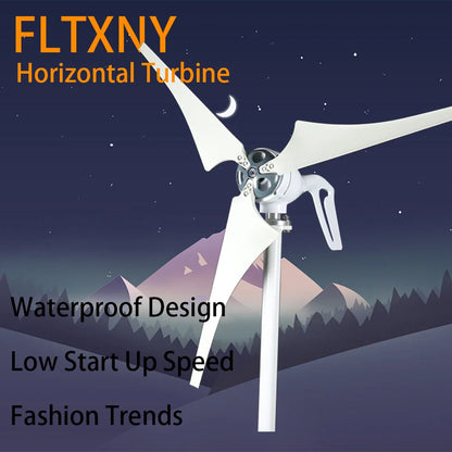 Wind Generator Portable 3000W 5000W Alternative Energy Windmill Alternateur 12V 24V 48V Turbines Free MPPT Controller by 54 Energy - Renewable Energy Store