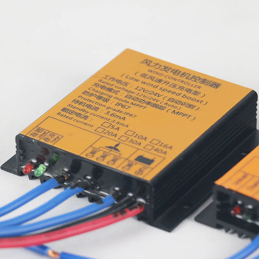 Wind Speed Controller Adjustable MPPT 100-1000W 12v/24v AUTO 48V Low Wind Speed Boost Water Proof High Heat Dissipation Design by 54 Energy - Renewable Energy Store
