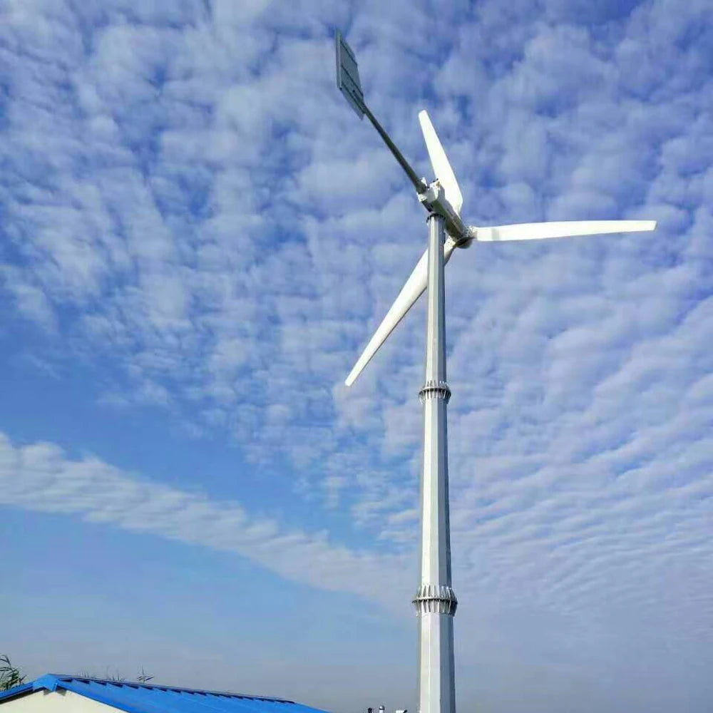 Wind Turbine 20KW Horizontal  Power Generator 220V/380V  Wind Mill Yawing Home Use, Grid Tie / Off-Grid Use - 54 Energy - Renewable Energy Store