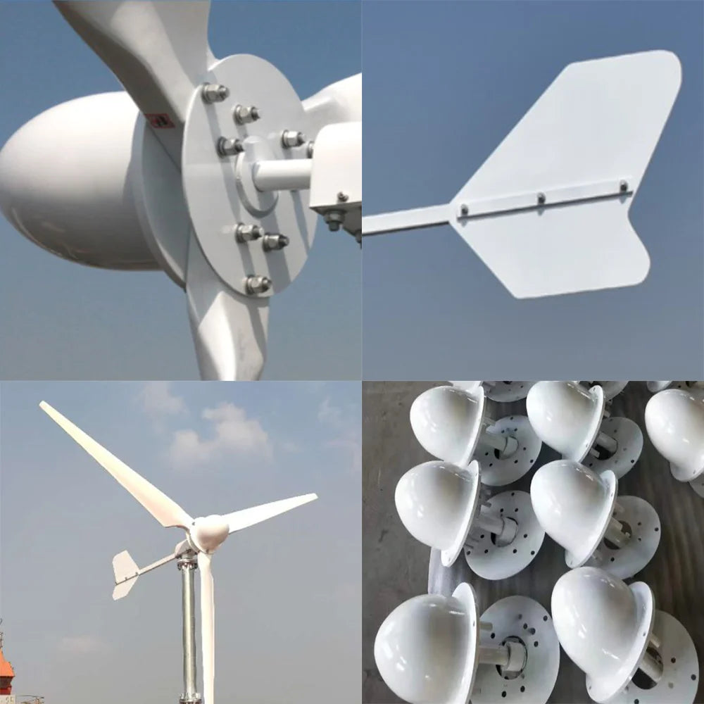 Wind Turbine Energy Windmill 20KW Horizontal Generator Low RPM 220V 380V 600V Farm Home Boat Use - 54 Energy - Renewable Energy Store