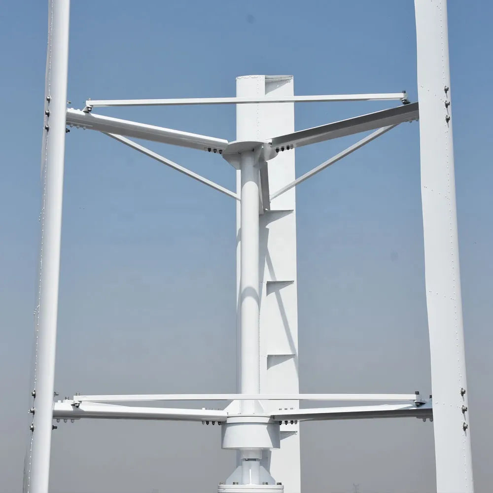 Wind Turbine Big Power Free Energy 20KW Vertical Axis 220V/380V Wind Generator 3 Phases 50HZ 3 Blades No Noise Home Farm Use - 54 Energy - Renewable Energy Store