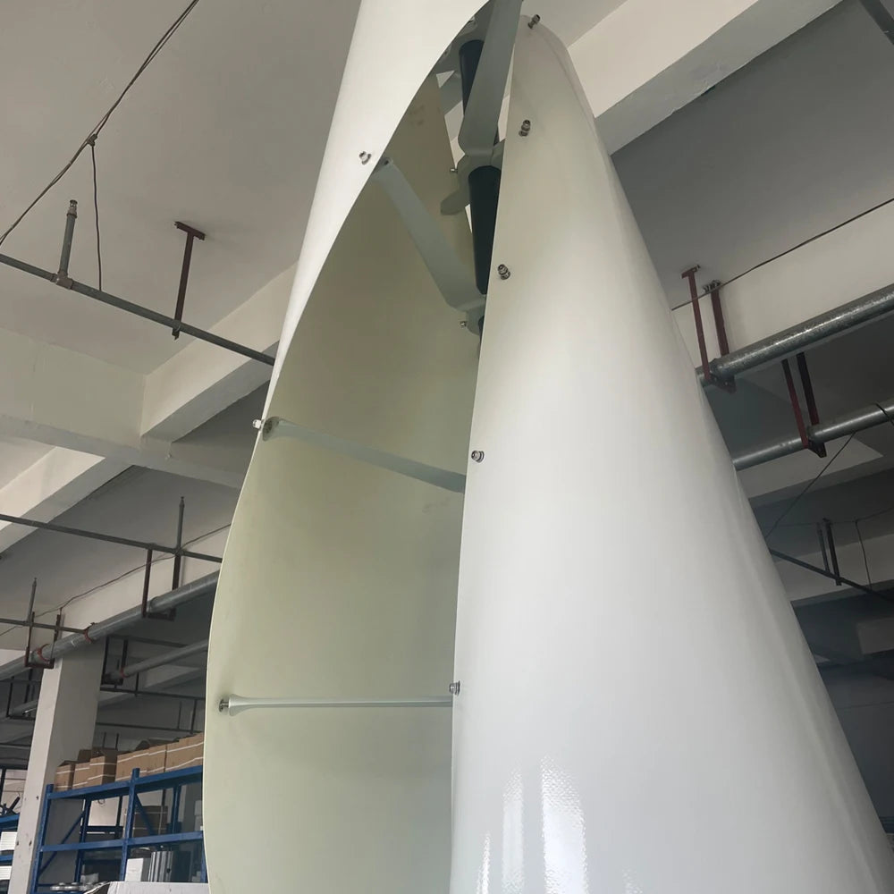 Wind Turbine New Energy Vertical Wing Helical 1000w 2000w Windmills Maglev Generator And Auto MPPT Controller For Home Use - 54 Energy - Renewable Energy Store