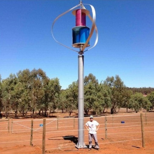 Wind Turbine Windmill Maglev Generator 12V 24V 1.3m Start Up With No Noise For Streeatlights Garden Farm For home use by 54 Energy - Renewable Energy Store