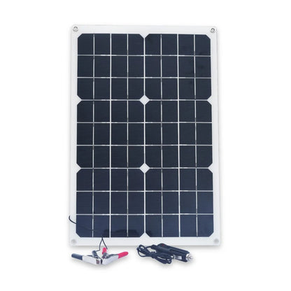 Wuzeck 20w Solar Panel Kit Phone Charger 12v Photovoltaic Portable Solar Panel Module 18v 5v Usb Solar Generator Power by 54 Energy - Renewable Energy Store