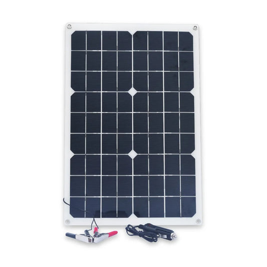 Wuzeck 20w Solar Panel Kit Phone Charger 12v Photovoltaic Portable Solar Panel Module 18v 5v Usb Solar Generator Power by 54 Energy - Renewable Energy Store