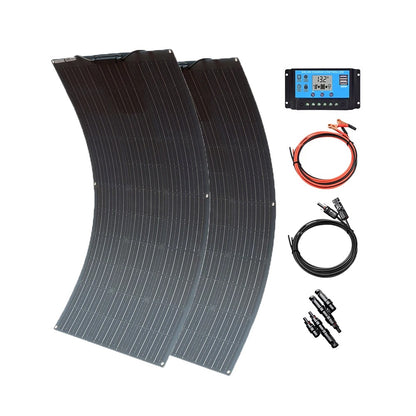 Wuzeck Flexible Solar Panel 500w 400w 300w 200w 100w Mono Solar Pate 18v Photovoltaic Module Off Grid Power For Rvs Boat Caravan by 54 Energy - Renewable Energy Store
