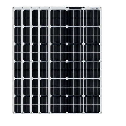 Wuzeck Flexible Solar Panel 12v/24v Starter Kit, 1-5pcs 100w Monocrystalline Solar Panel,off Grid Power For Rvs Boat Caravan