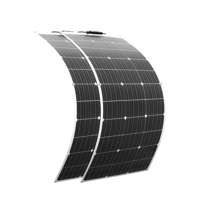 Wuzeck Flexible Solar Panel 500w 400w 300w 200w 100w Mono Solar Pate 18v Photovoltaic Module Off Grid Power For Rvs Boat Caravan