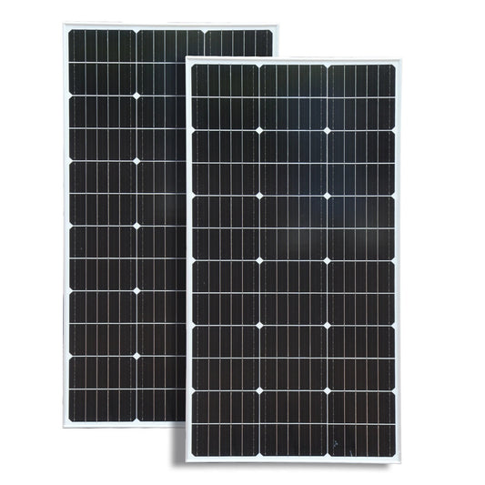 Wuzeck Rigid Solar Panel 200w 2x 100 Watt Solar Panels Solar Energy Off Grid Power For Boat Rvs Outdoor Home Cabin Travelling