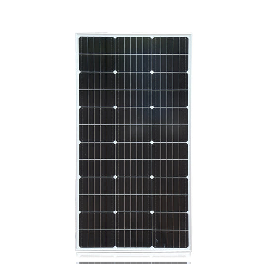 Wuzeck Solar Panel 100w 12v Monocrystalline System Compatible Installed Caravans Ships Roof And Verandahs Disaster Prevention