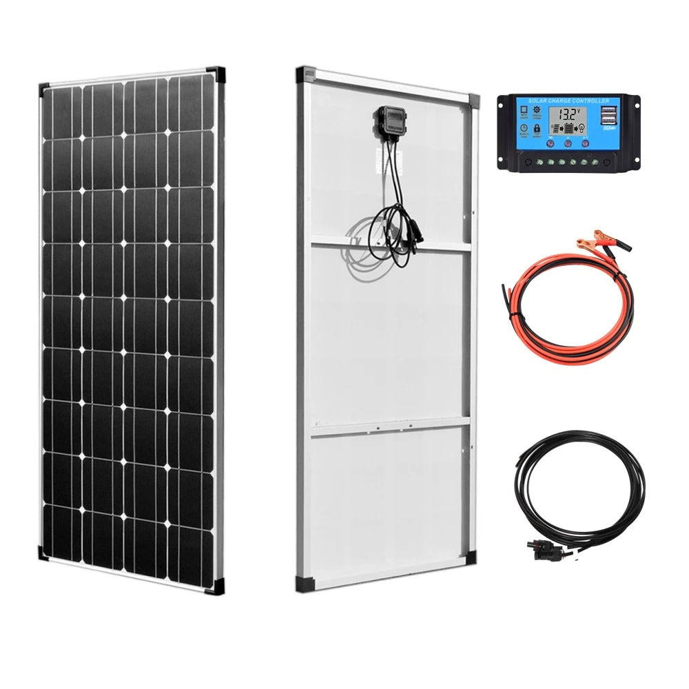 Wuzeck Solar Panel Kit 12v 120w 240w 18v Pv Module Powerful Solar Panels Solar Energy Off Grid Power For Boat Rvs Cabin Battery