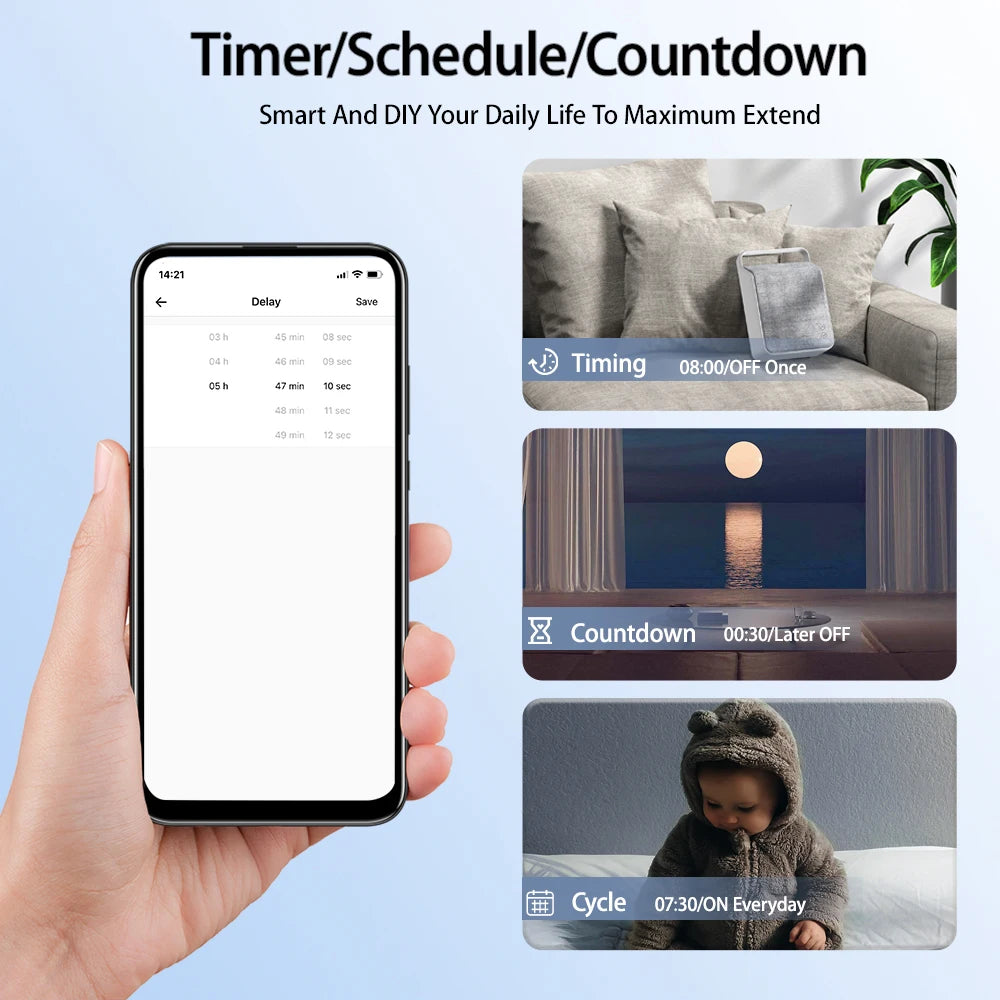 eWeLink 16A 2 Way Mini WiFi Smart Switch Breaker Module Voice Wireless Control for Smart Home eWeLink App Alexa Google Home by 54 Energy - Renewable Energy Store