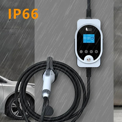 feyree 22KW 32A 3Phase GB/T Portable EV Charger Fast Charger Charging Station Smart Wi-Fi APP Control for Electric Car Charger by 54 Energy - Renewable Energy Store