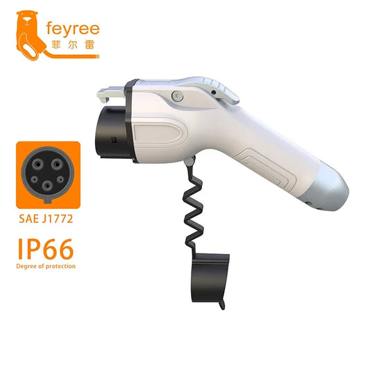 feyree EV Charger Type1 Charger Plug 16A 3.5KW 32A 7KW 1Phase SAE J1772 Connector for Electric Car Charger Charging Station by 54 Energy - Renewable Energy Store
