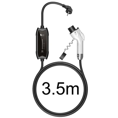 feyree EV Portable Charger Type2 / GB/T Plug 16A Single Phase 3.5KW Type1 3.5m Wallbox Charging Station for Electric Vehicle by 54 Energy - Renewable Energy Store