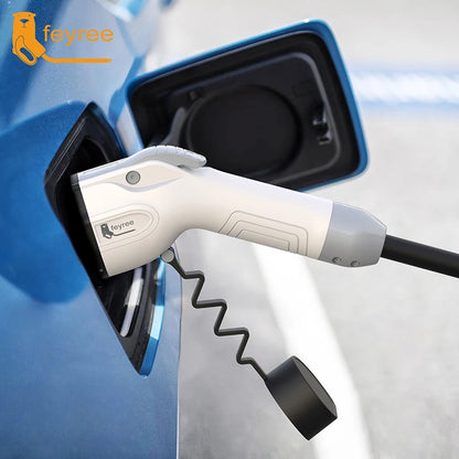 feyree V2L Cable Discharge Plug EV Charger GBT Socket 16A Charging Cable 5m with EU Adapter Outdoor Power Station Electric Car by 54 Energy - Renewable Energy Store