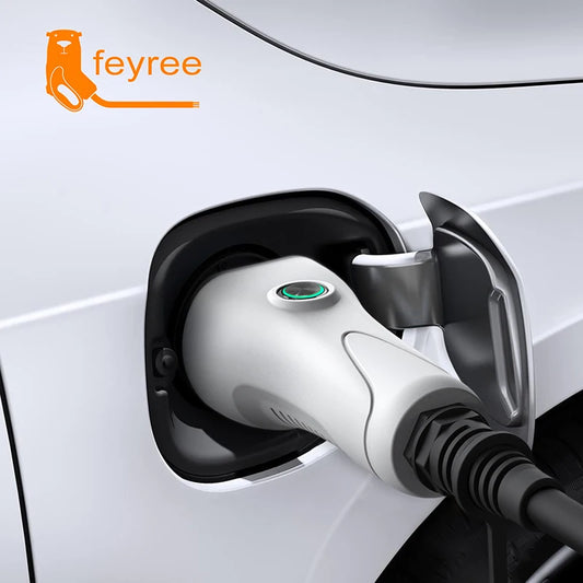 feyree V2L Cable Electric Car Side Discharge Plug EV Charger Type2 16A with EU Socket Outdoor Power Station( Upgraded Version) by 54 Energy - Renewable Energy Store