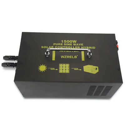 1500W Pure Sine Wave Hybrid Inverter 24V to 220V DC to DC/AC Transformer Power Inverter 12V/48V to 120V/230V/240V 30A Controller - 54 Energy - Renewable Energy Store