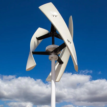 Wind Generator Power Turbine Vertical 400w Charge Controller 12v/24v 3 Blades - 54 Energy - Renewable Energy Store