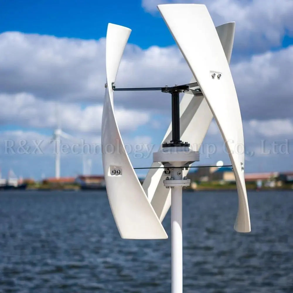 Wind Generator Power Turbine Vertical 400w Charge Controller 12v/24v 3 Blades - 54 Energy - Renewable Energy Store