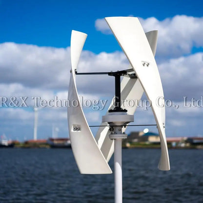 Wind Generator Power Turbine Vertical 400w Charge Controller 12v/24v 3 Blades - 54 Energy - Renewable Energy Store