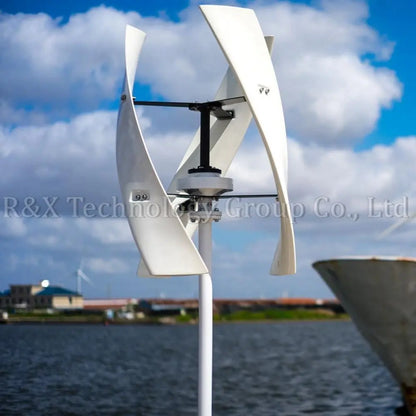 Wind Generator Power Turbine Vertical 400w Charge Controller 12v/24v 3 Blades - 54 Energy - Renewable Energy Store