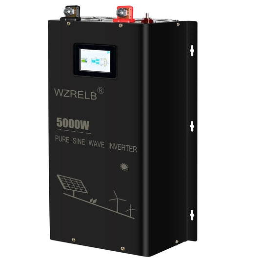 5000W Split phase Pure Sine Wave Inverter 24V/36V/48V/72V/96V DC to 110/220V,120/240V AC Converter Solar Power Battery Generator - 54 Energy - Renewable Energy Store