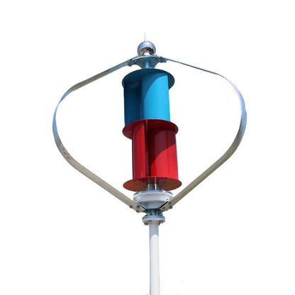 800W 1000W Vertical Axis Wind Turbine Generator 12V 24V Windmill 220v AC Output Household Kit With Controller - 54 Energy - Renewable Energy Store