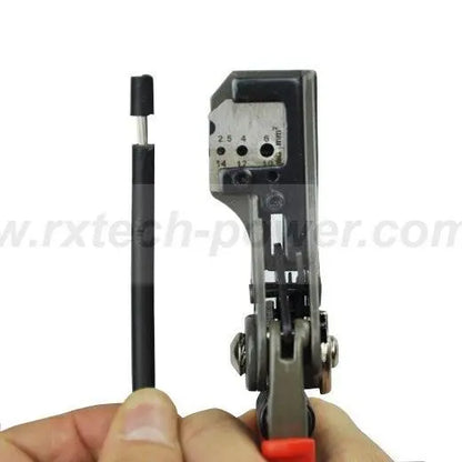 Crimping Tool for 2.5/4/6mm2 Solar Cable Solar Connector Crimping Tool Kits Crimping/Cutting/Stripping Tools with Cable R&amp;X - 54 Energy - Renewable Energy Store