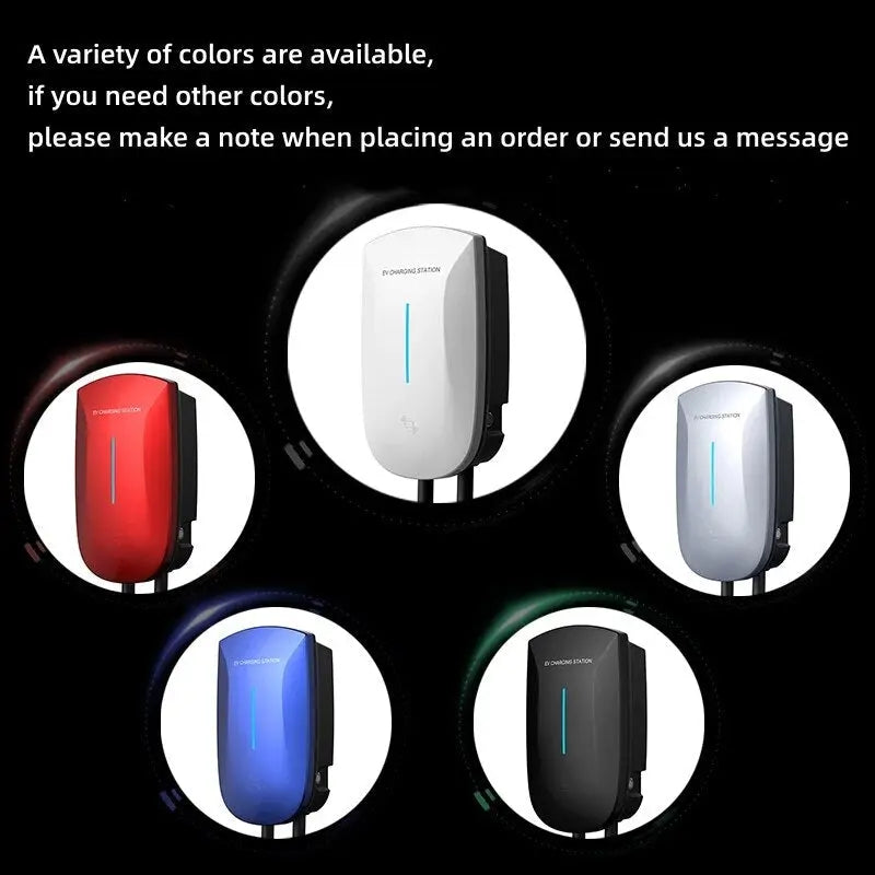 EV Charger Type2 22KW 3Phase Current Adjustable EVSE Wallbox WIFI APP BT Version for Electric Vehicle Car Charging Station - 54 Energy - Renewable Energy Store