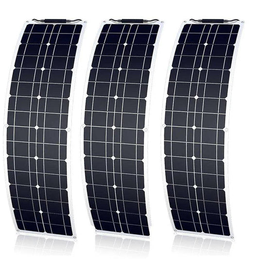 Solar Panel  50 Watt Flexible150/200 W Waterproof Narrow 12/24v Monocrystalline - 54 Energy - Renewable Energy Store