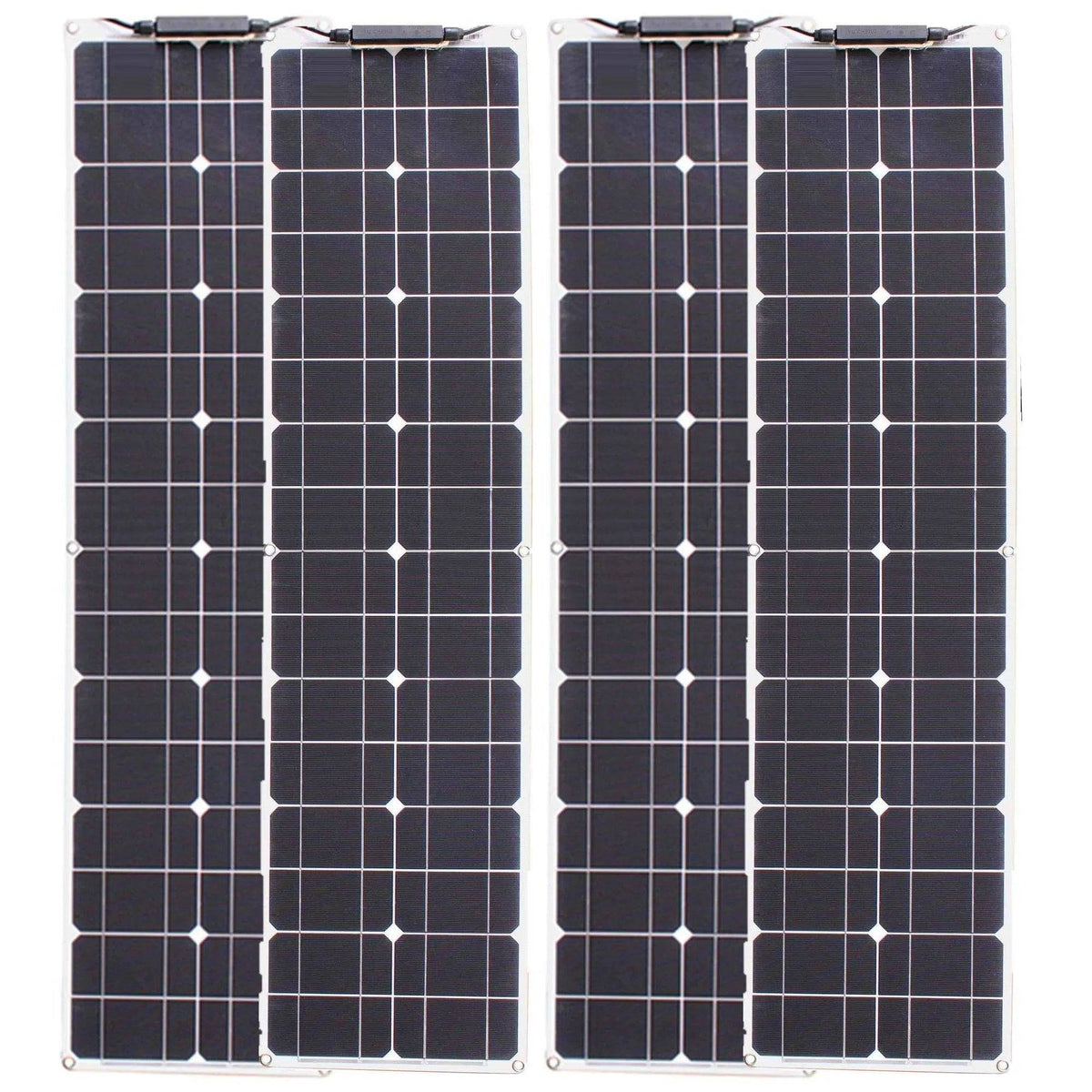 Solar Panel  50 Watt Flexible150/200 W Waterproof Narrow 12/24v Monocrystalline - 54 Energy - Renewable Energy Store