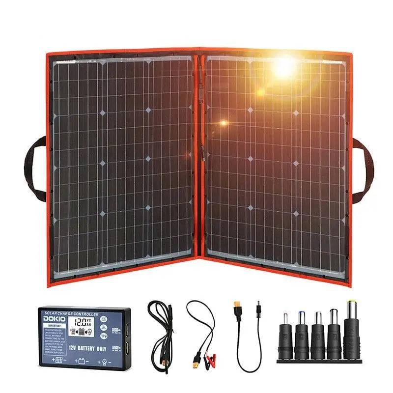 Solar Panels 100 W (55Wx2Pcs) Flexible 12V 18V Controller 100 W - 54 Energy - Renewable Energy Store