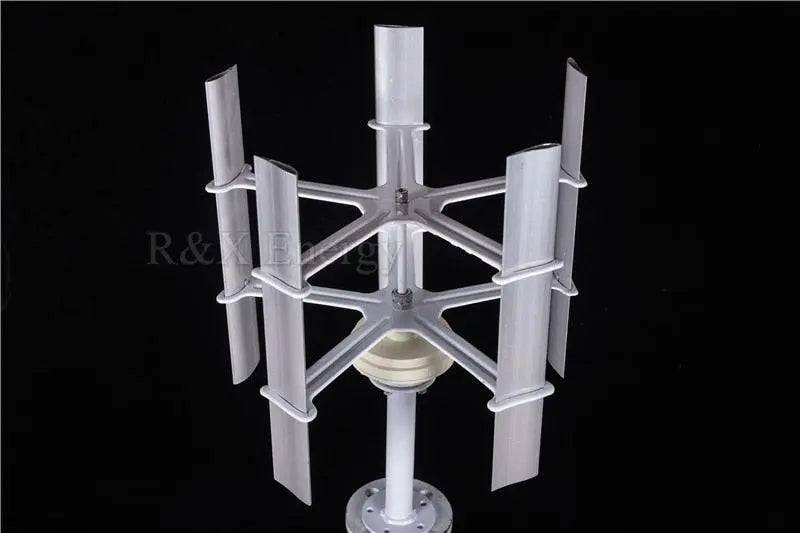 Mini Vertical Axis Wind Turbine Generator 10W 12VDC Windmill Generator Max 15w 5 Blades High Quality for Household Street - 54 Energy - Renewable Energy Store
