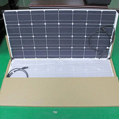 Solar Panel Waterproof 100 W 400w Flexible Set Kit 12v 16v  24v Battery Car Rv Home Outdoor Power Camping Charging - 54 Energy - Renewable Energy Store