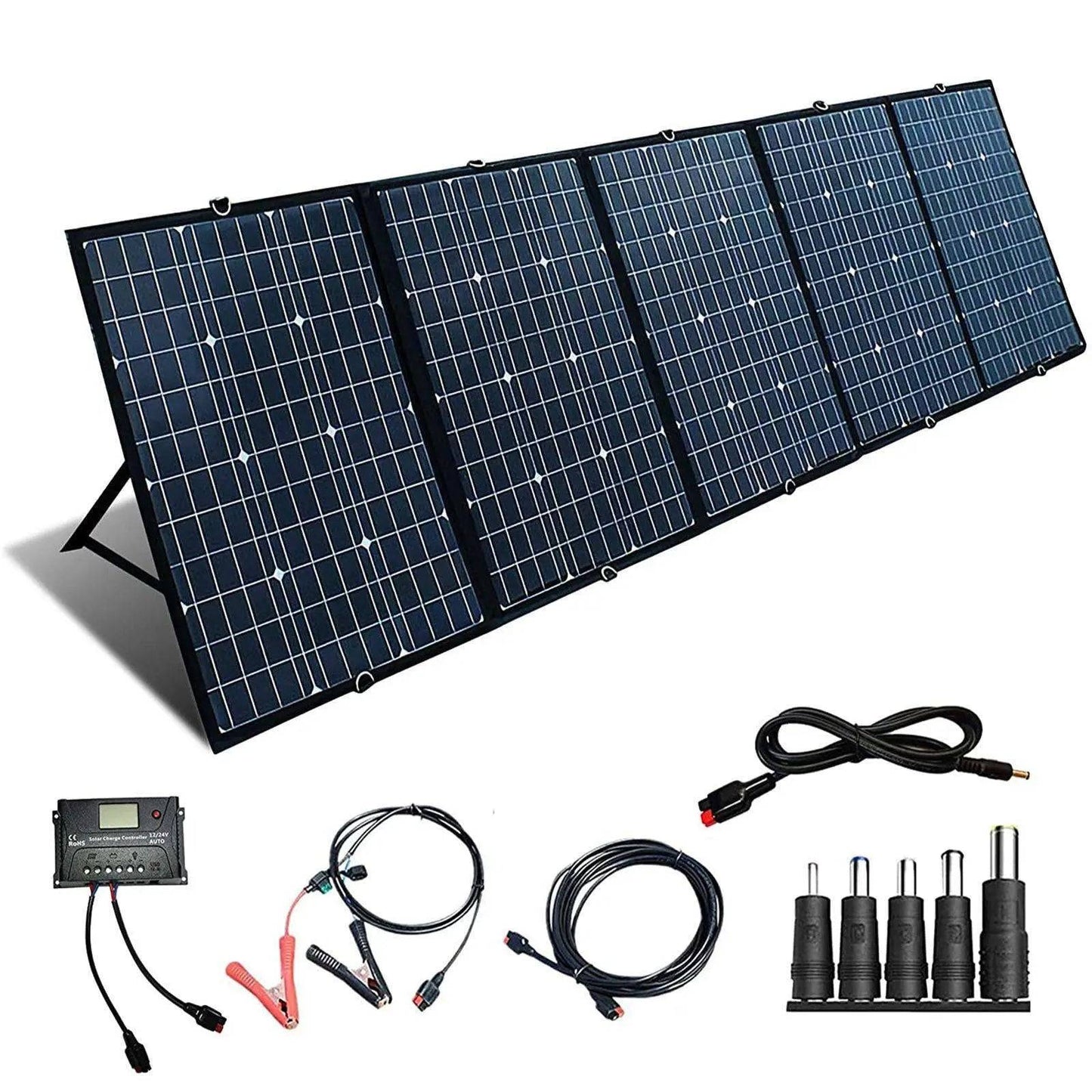 Solar Panel 300W 240W 180W 120W Foldable Monocrystalline 12V Portable Solar Panel Kit Powerbank/Camping/Boat/Car - 54 Energy - Renewable Energy Store
