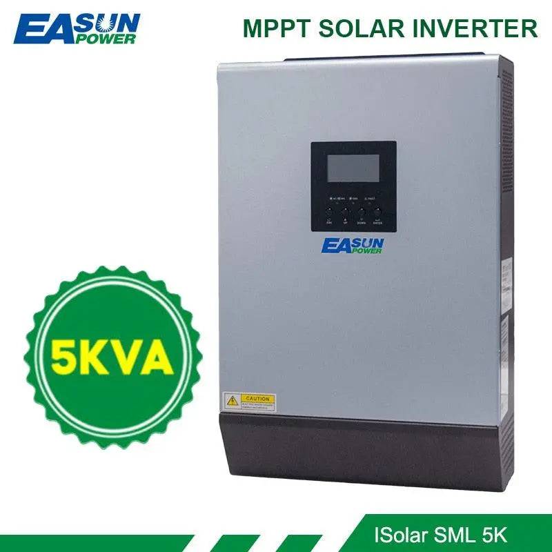 Solar Inverter 5KVA  4000W Pure Sine Wave  48V 230V Hybrid Inverter Built-in 60A MPPT off-Grid  Solar Controller Battery Charger - 54 Energy - Renewable Energy Store