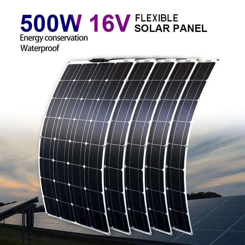Inicio Panel solar flexible Diy China 1000w 300w 200w Sistema de