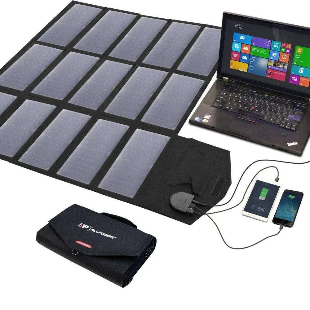Solar Panel Portable Foldable 100W  Solar Battery Charger 18/12V - 54 Energy - Renewable Energy Store
