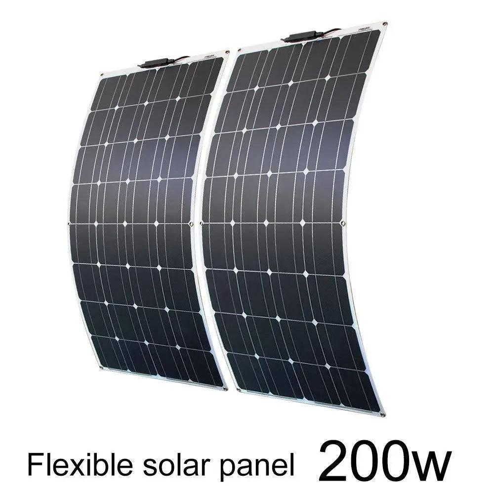 Solar Panel Kit Complete 400/300/200/100 Watts Flexible Solar 12V - 54 Energy - Renewable Energy Store