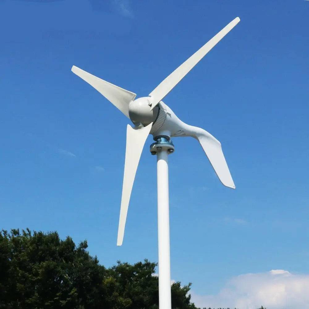 Wind Turbine Generator Low Speed 800W 12/24/48V MPPT Hybrid Controller 3/5/6 Blades - 54 Energy - Renewable Energy Store